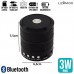 Caixa de Som Bluetooth 3W LES-887 Lehmox - Preta